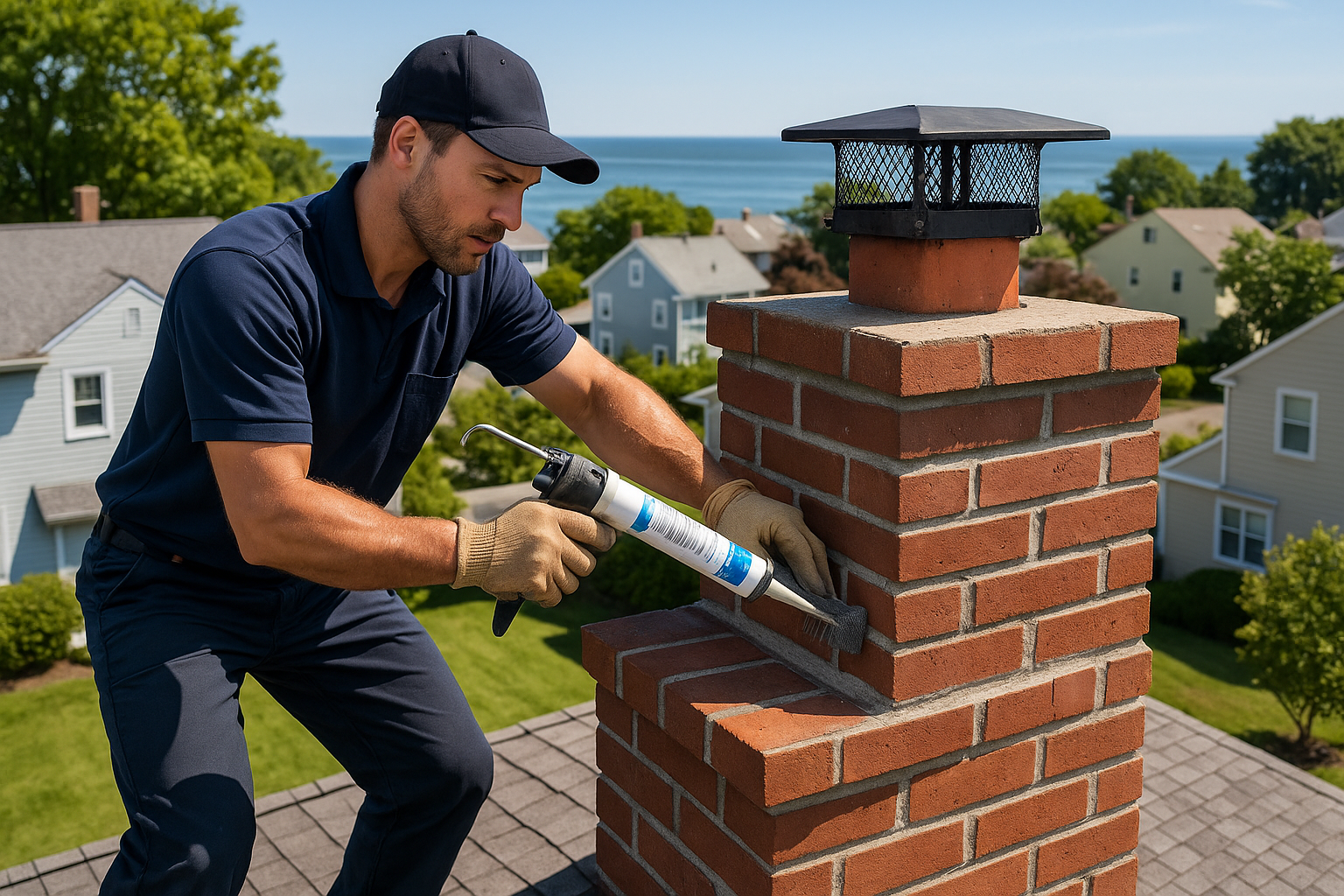 Chimney inspection camera and tools